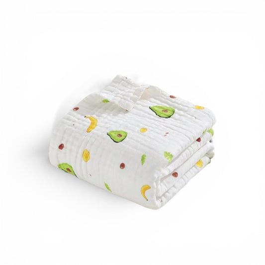 Avocado Muslin blanket