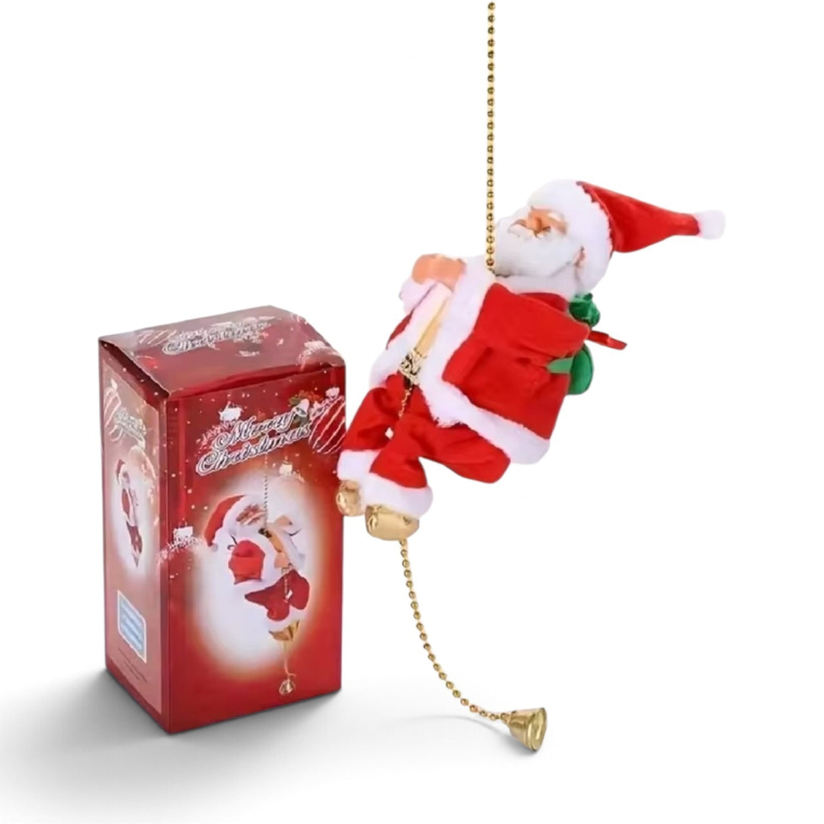 Climbing Santa