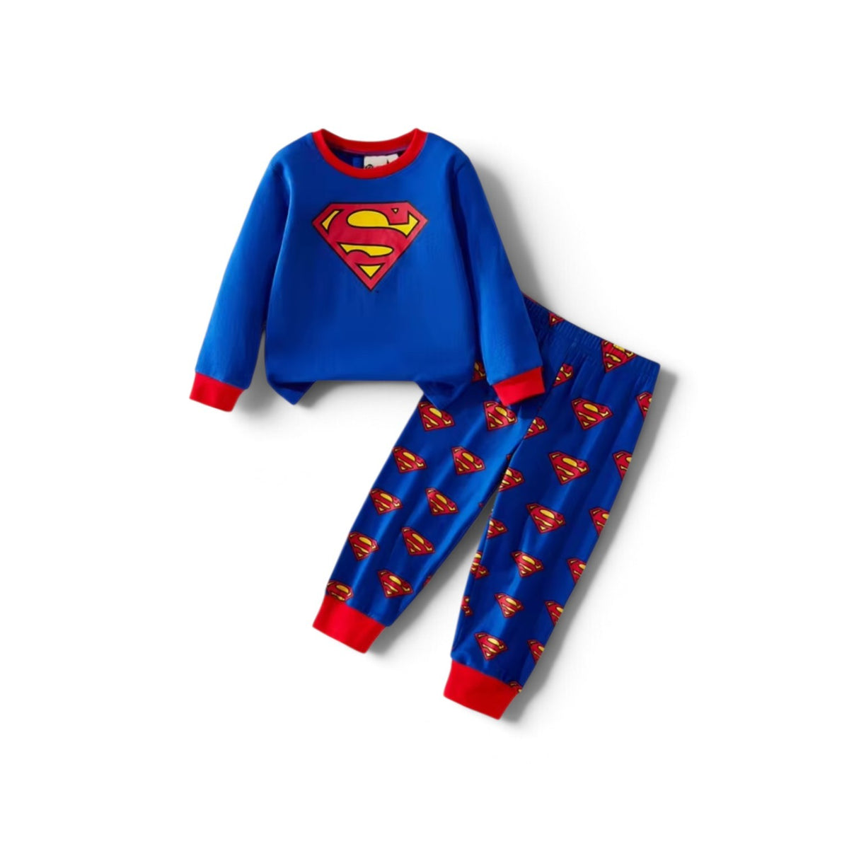 Superman blue boys pj set 2k6