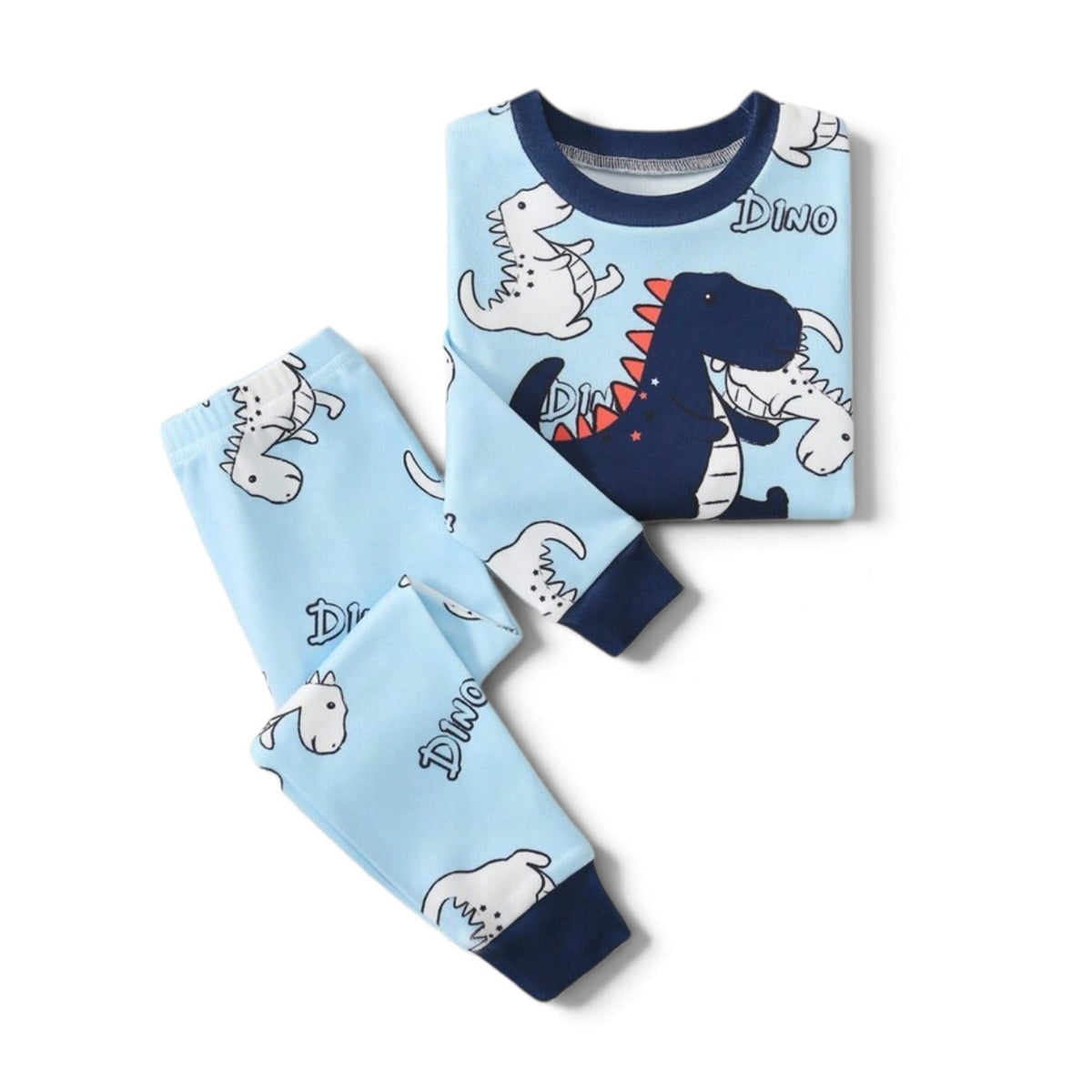 Blue dino baby boy pj 2k6