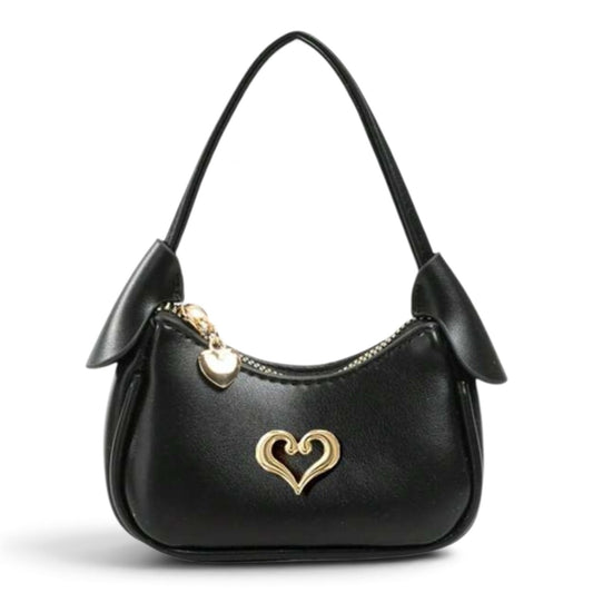 Girls mini purse with heart girls purse
