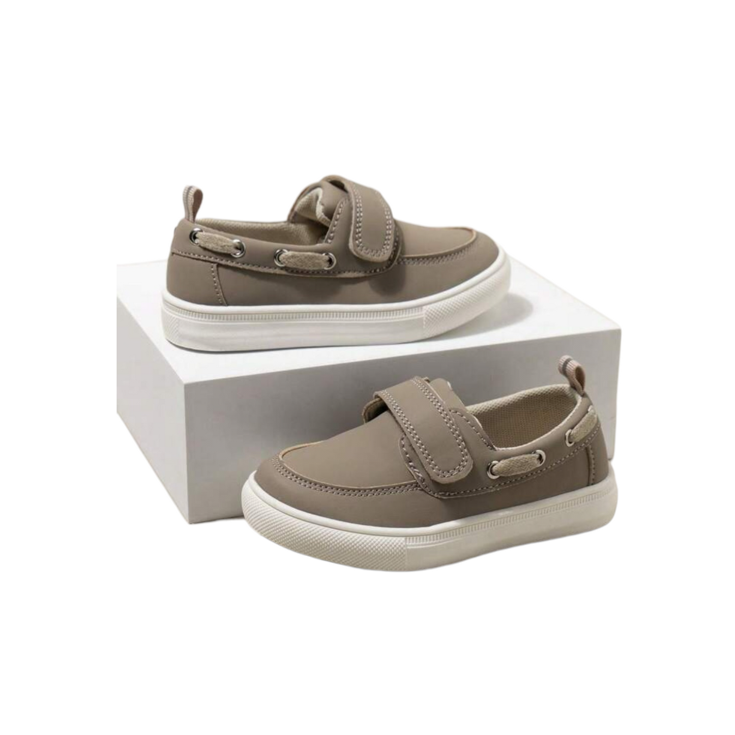 Boys velcro strap boy loafer