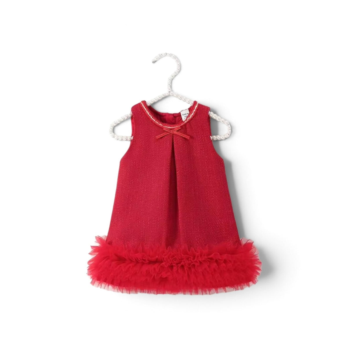 Baby girl red Christmas dress