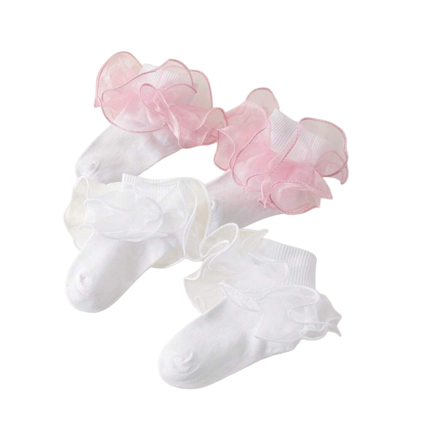 Girls frill socks 2026
