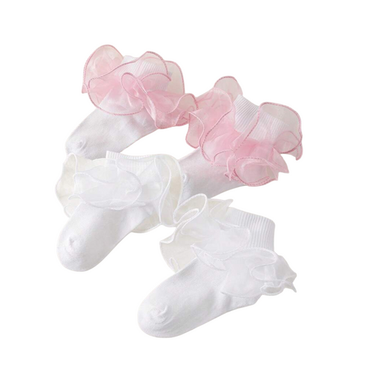 Girls frill socks 2026