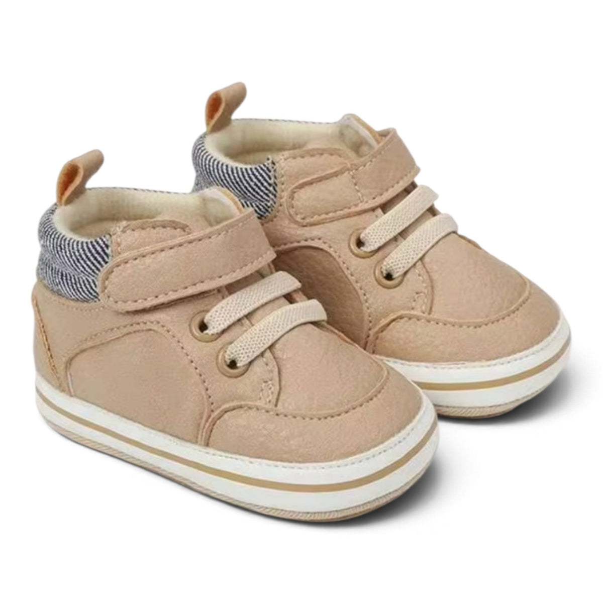Brown baby boy  sneaker shoes