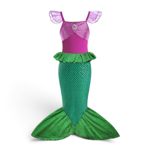 Littlef mermaid girls dress