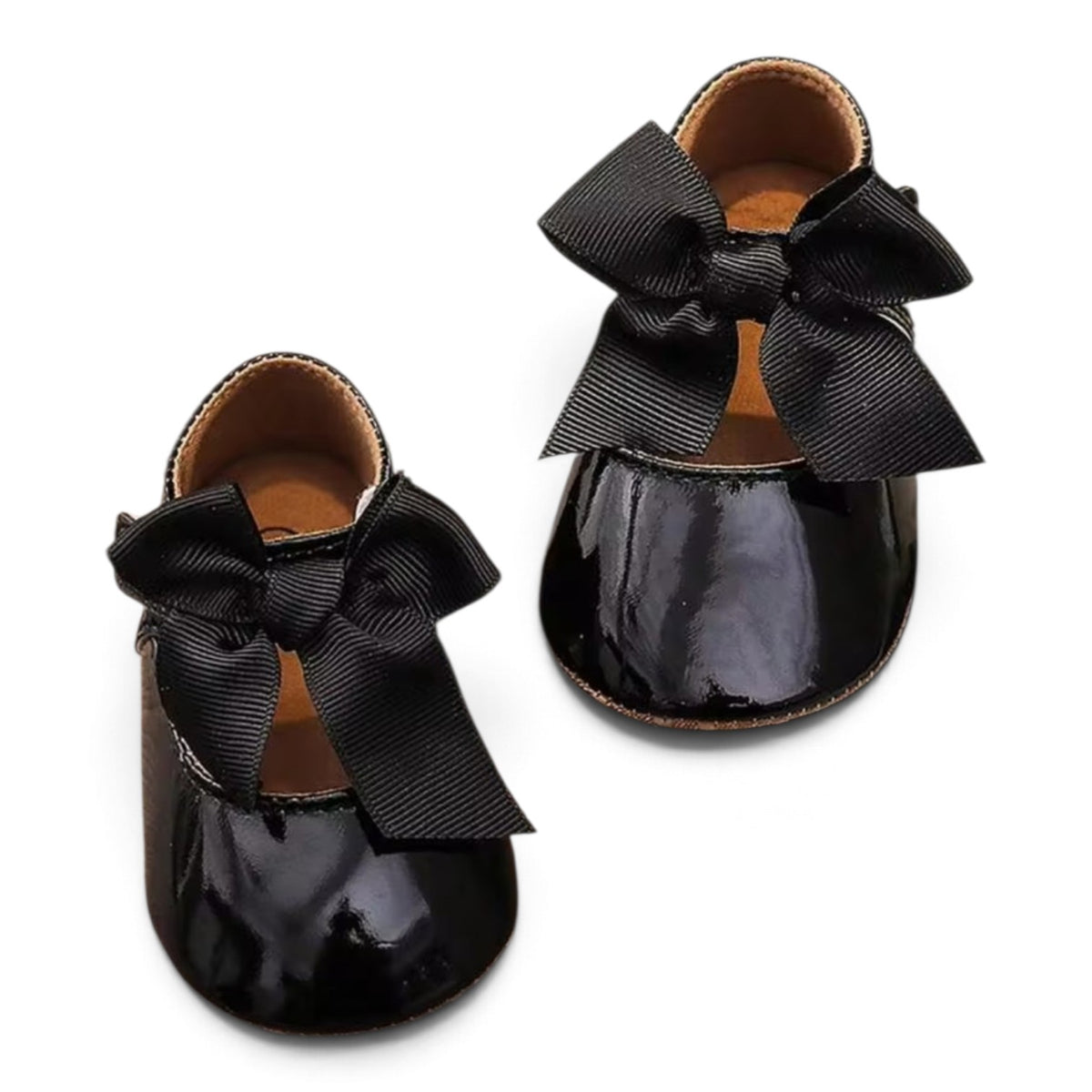 Brown baby shoes