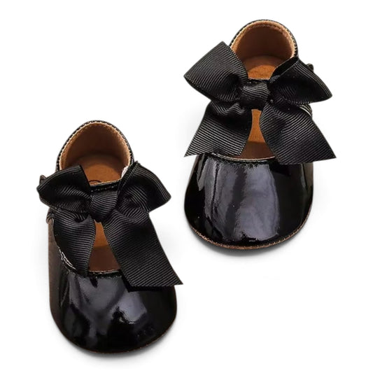 Brown baby shoes
