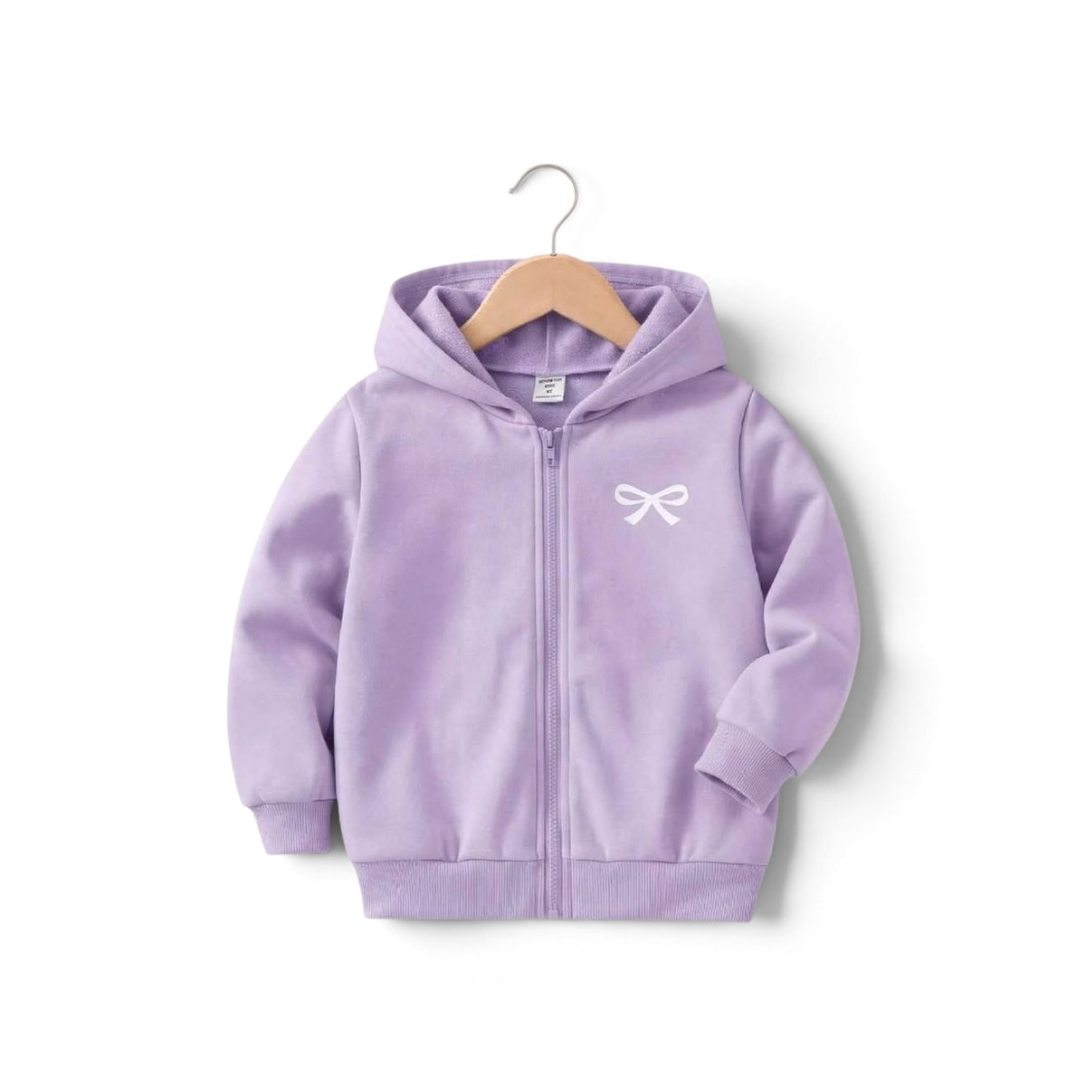 Girks purple zipper sweater