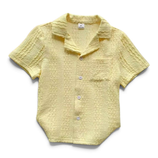 Yellow boys shirt
